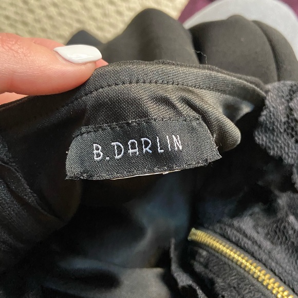 SOLD- Black Casual Dress - Picture 3 of 3